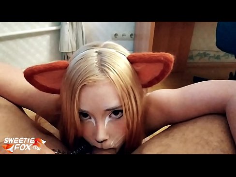 ❤️ Kitsune yutmoq Dik va uning og'ziga cum ❤️ Anal videoda bizda ❌️❤